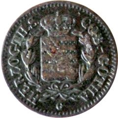 1 Pfennig - Ernest I
