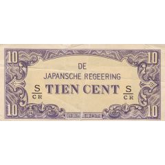 10 Cents Japanese Government