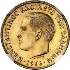 50 Lepta - Constantine II Pattern