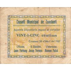 25 Céntimos Constantí