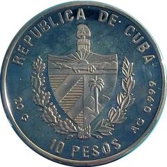 10 Pesos 50 Anniversary of Central Banking