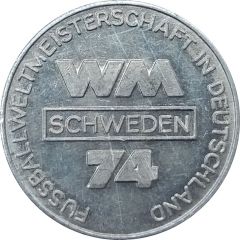Medal - World Cup 1974 Sweden