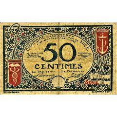 50 Centimes - Chambre de Commerce de Nice et des Alpes-Maritimes 06