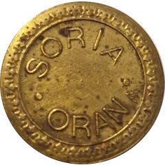 25 Centimes - Soria Oran