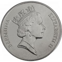 1 Dollar - Elizabeth II Queen’s 70th Birthday