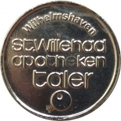 1 Taler - St. Willehad Apotheken and St. Johannes Apotheken Wilhelmshaven, Varel