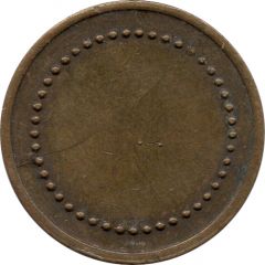 Coffee Machine Token Blank with 45/49 beads, 21 mm