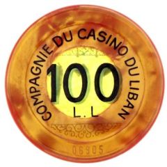 Chip/Token - 100 Livres Casino Du Liban