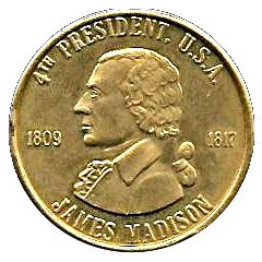Token - Reader`s Digest History of U.S. Presidents James Madison