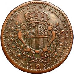 Jeton - États de Bourgogne - Maire de Dijon - Étienne Baudinet 2ème type