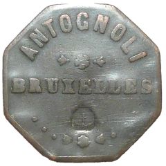 50 centimes - Antognoli - Bruxelles