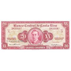 20 Colones Series A