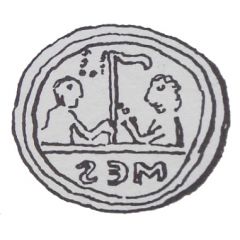 Denier Bracteate - Mieszko III the Old Gniezno or Kalisz mint