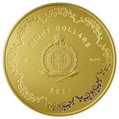 8 Dollars - Charles III Tree of Life