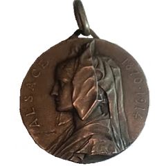 Medal - Alsace 1870-1914 3è République