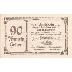 90 Heller Mutters