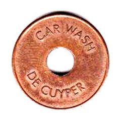 Car Wash Token - De Cuyper