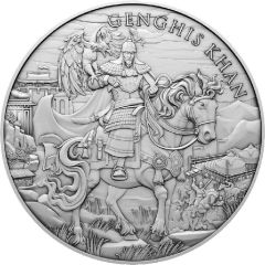 1 Ounce - Silvertowne Mint Genghis Khan