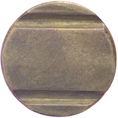 Blank Token with 2/1 grooves; 22 mm