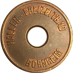 Public Swimming Pool Token - Hallen-Freizeitbad Bornheim