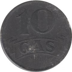 Token - 10 Cents Gas - Borne