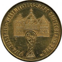 Médaille - Villes de la coupe du monde de la FIFA 2006 Francfort