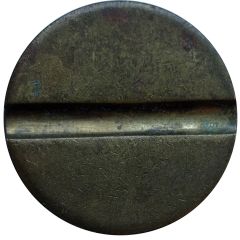 Blank Token 1 groove; 28.1mm; Brass