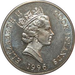 1 Dollar - Elizabeth II European otters