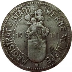 25 Pfennig - Werne a. d. Lippe