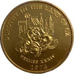 Mardi Gras Token - Dorothy in the Land of Oz New Orleans, Louisiana
