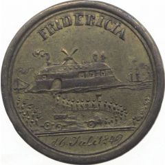Medal - The Battle of Fredericia Denmark, 6 Juli 1849