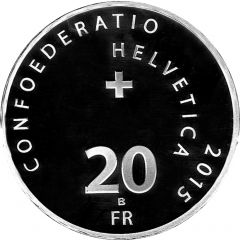 20 Francs Abbey of Saint-Maurice d`Agaune