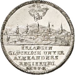 20 Kreuzers - Christian Frederick Charles Alexander Neustadt-Erlangen