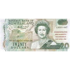 20 Dollars - Elizabeth II 70th Birthday