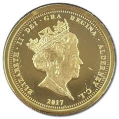 25 Pence - Elizabeth II Platinum Wedding - Monogram