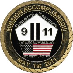 Token - Remember 9⁄11 Mission Accomplished