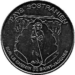 Monnaie de Paris Tourist Token - Pays Sostranien Sur le chemin de Saint-Jacques