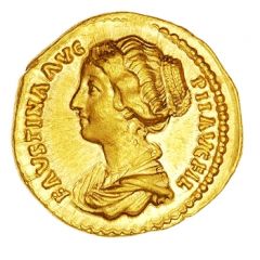 Aureus - Faustina the Younger CONCORDIA