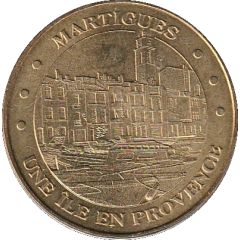 Monnaie de Paris Tourist Token - Martigues Une île en Provence