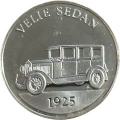 Franklin Mint - Collection of Antique Car Coins - Series 3 Velie Sedan