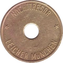 Safe deposit token - Nachttresor Leicher, München