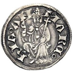 1 Bolognino - Paul II Arms in circle