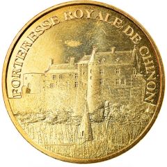 Jeton Touristique - Monnaie de Paris - Chinon - Forteresse Royale de Chinon
