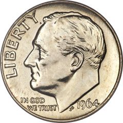 1 Dime `Roosevelt Silver Dime`