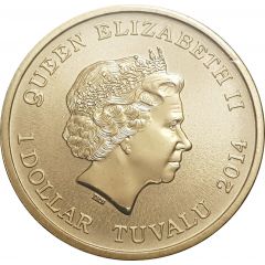 1 Dollar - Elizabeth II Centenary of First Airmail