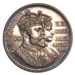 Medal - Edward VII Coronation, York, silver