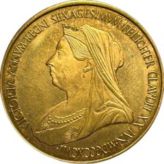 Medal - London Dungeon Queen Victoria