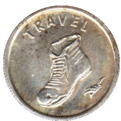 Token - Christmas Pudding - Travel - Miscellaneous Token