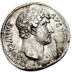 Cistophorus - Hadrian COS III, Smyrna