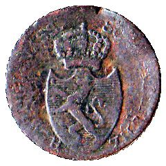 1/4 Kreuzer - Frederick William and Frederick August Joint Coinage
